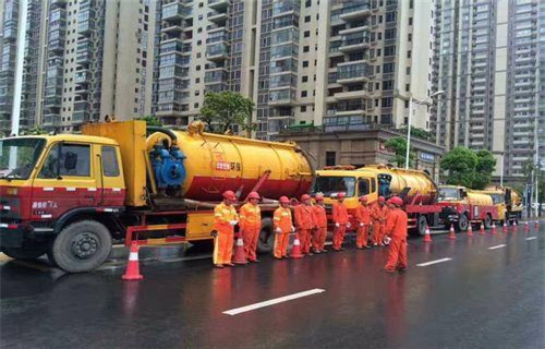 富锦市政管道清淤