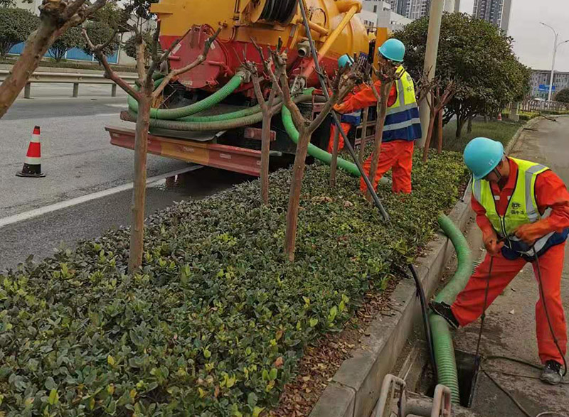富锦市政管道清淤